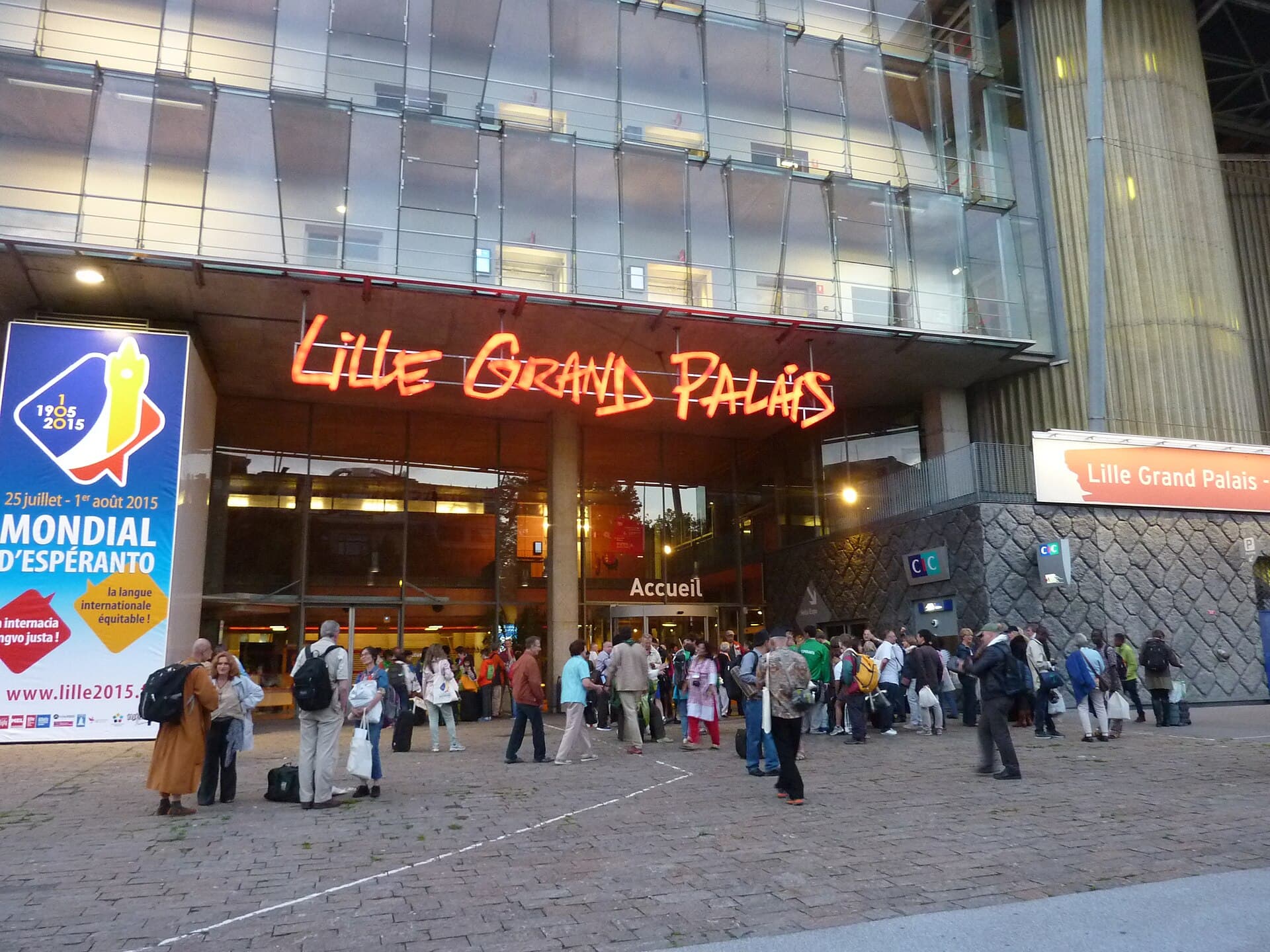 Entrée de Lille Grand Palais