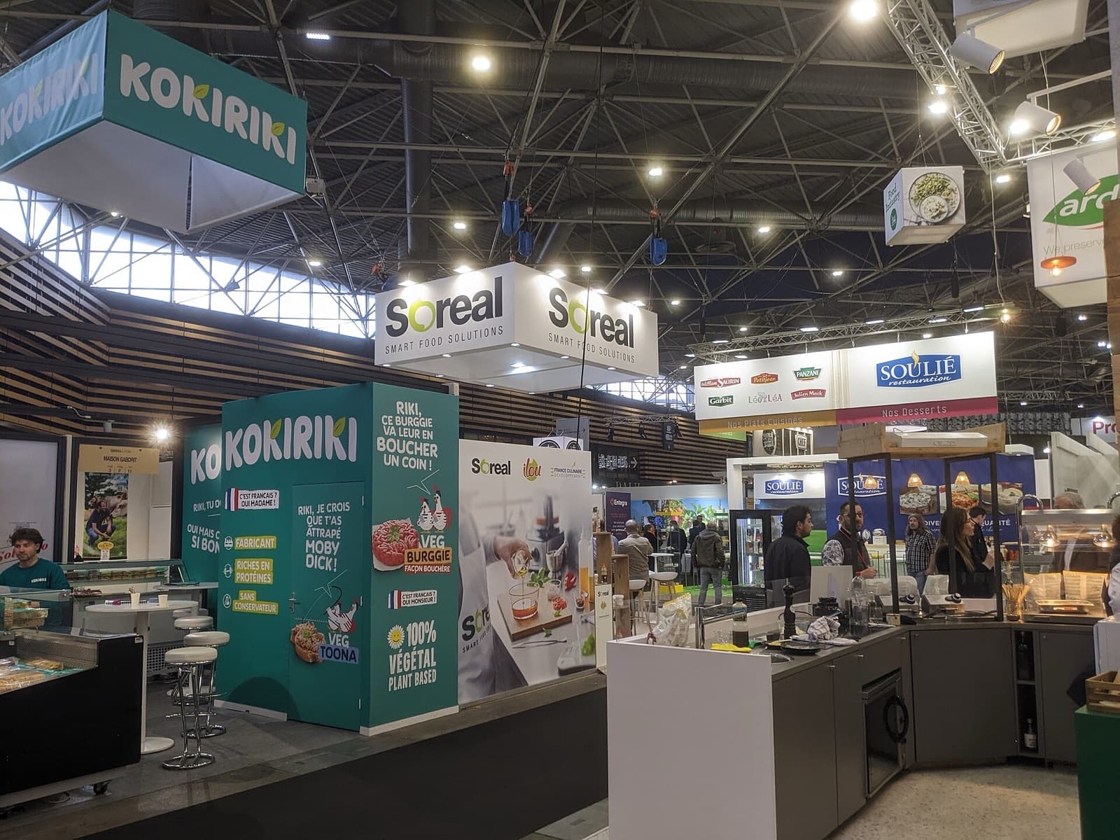 Stands des exposants au Sirha Lyon 2023, Eurexpo